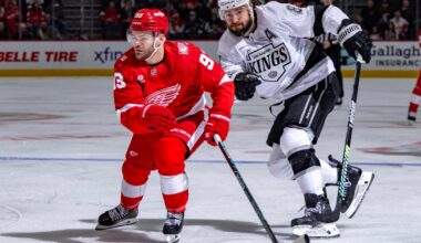 Los Angeles Kings beat Detroit Red Wings in 3-1 win