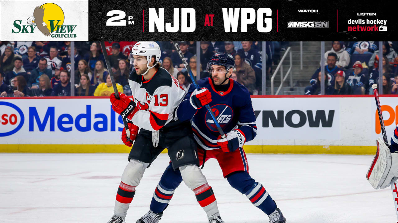 Devils Head North to Face Jets | PREVIEW