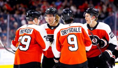 Jamie Drysdale has emerged into a leader for the Flyers ► FLYERS NITTY GRITTY