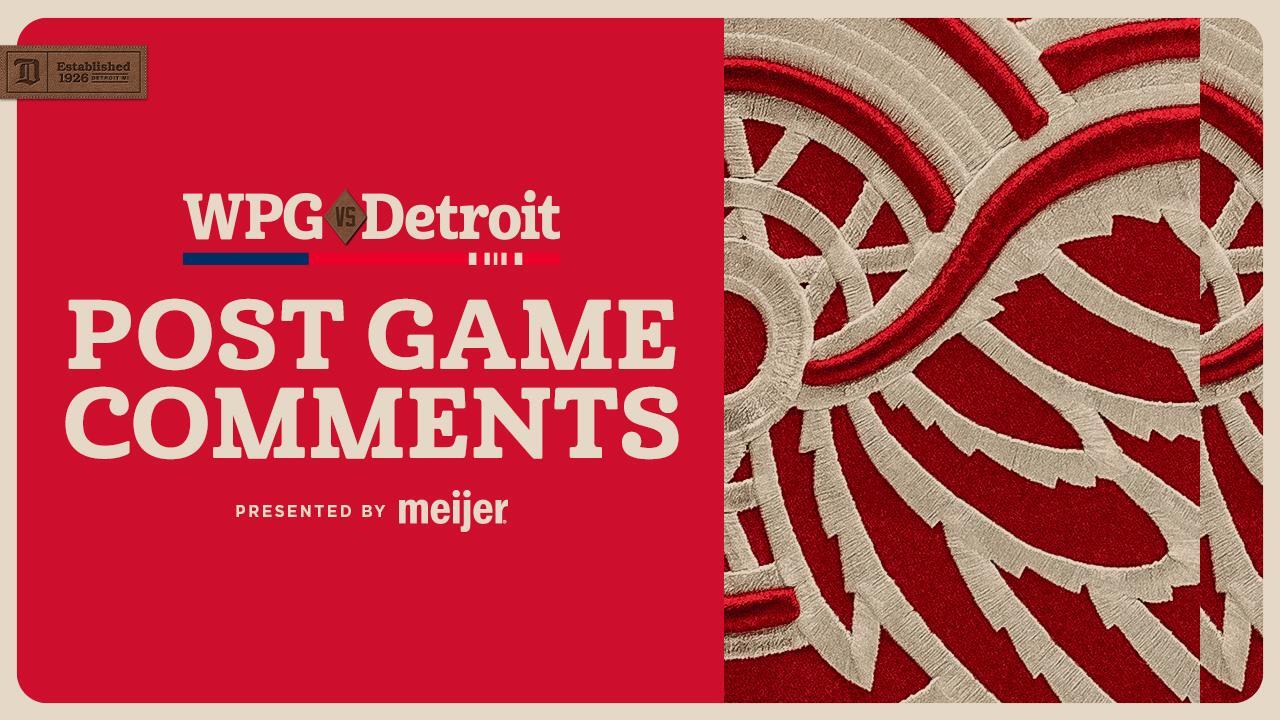 Meijer Postgame Comments 12/31/25 | Detroit Red Wings