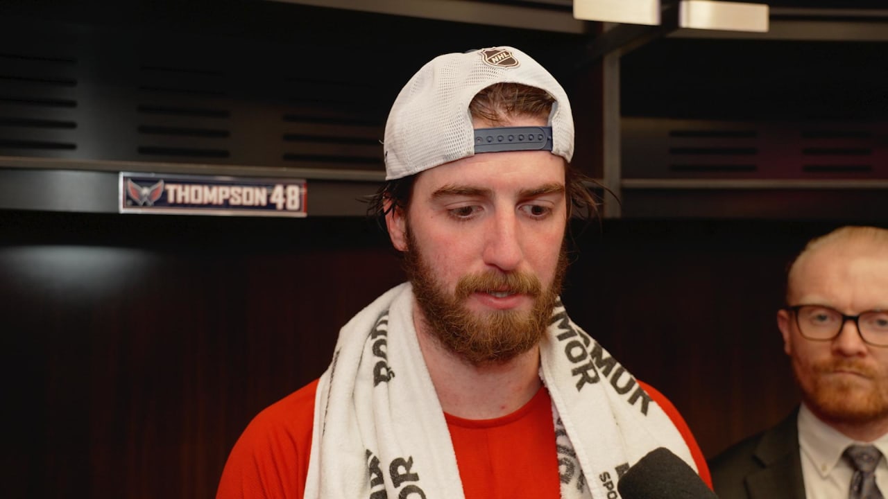 Logan Thompson | Postgame | Washington Capitals