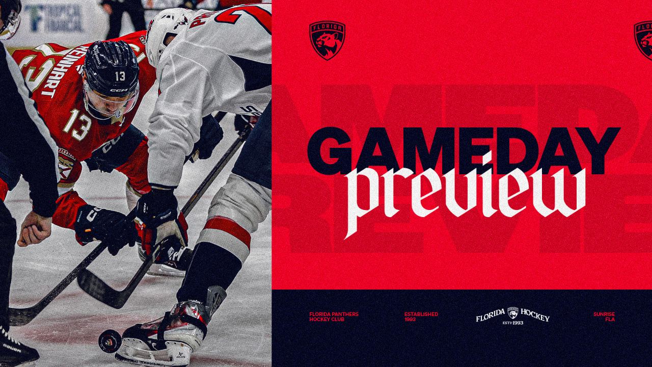 PREVIEW: Panthers close out season series with Capitals