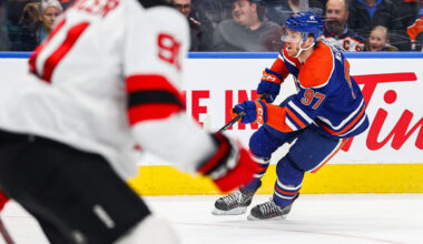 NHL On Tap: McDavid looks to extend personal point streak against Devils