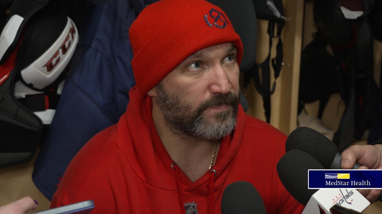 Alex Ovechkin | Postgame | Washington Capitals
