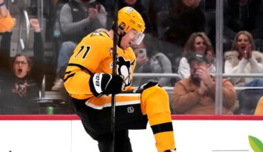 Penguins keep rollin’ rollin’; ‘Stu!’ backstops sixth straight win