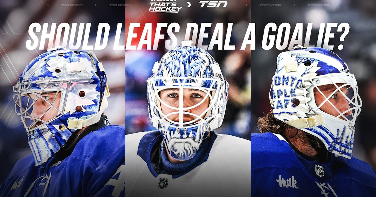 Should Maple Leafs trade Woll, Stolarz or Hildeby? – TSN