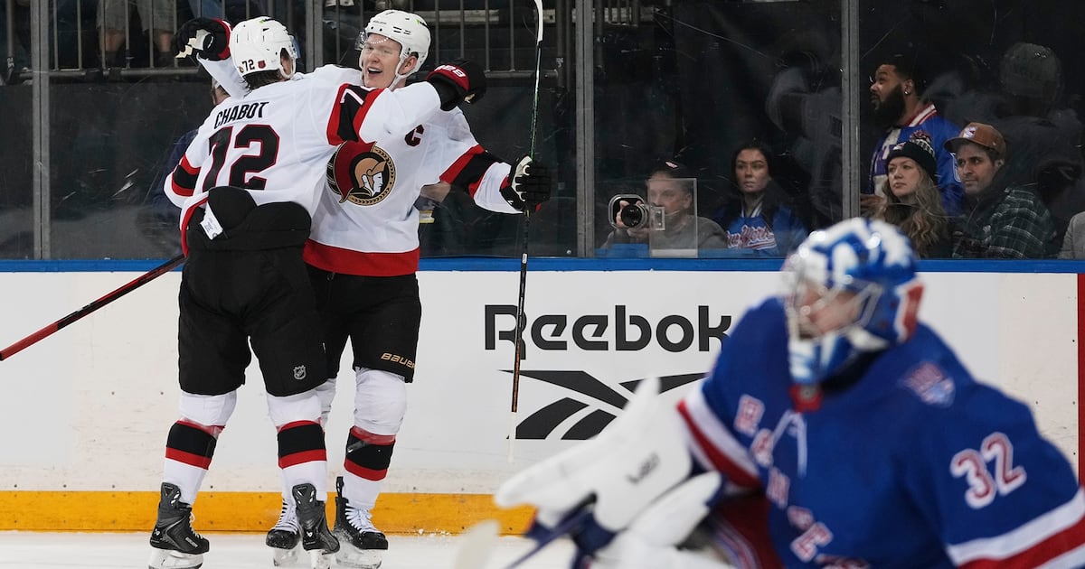 Senators 8, Rangers 4 – TSN
