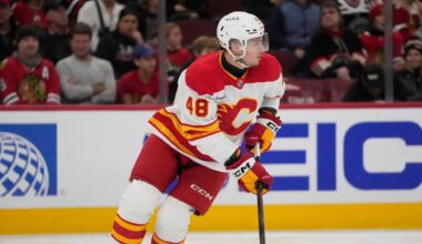 Hunter Brzustewicz giving Flames a glimpse into future