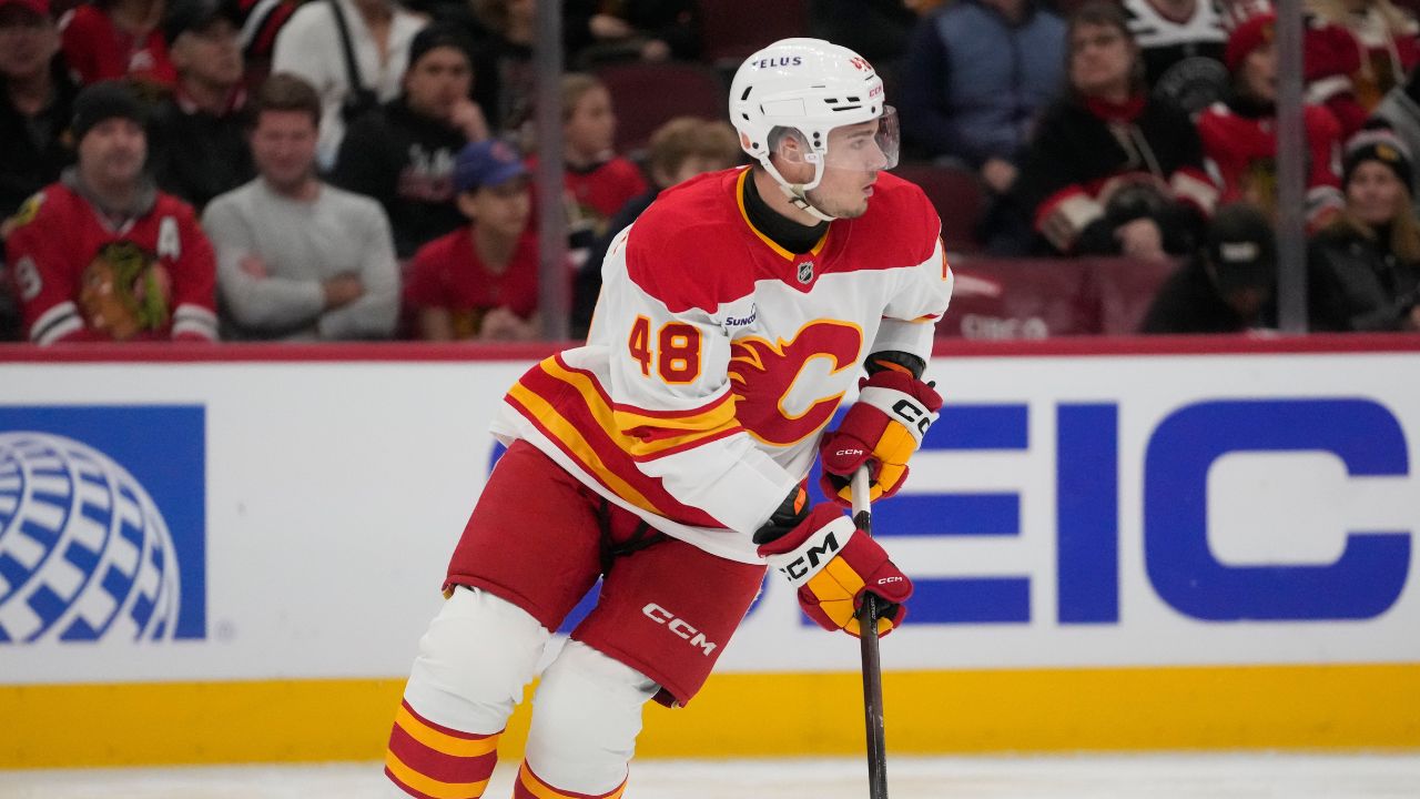 Hunter Brzustewicz giving Flames a glimpse into future