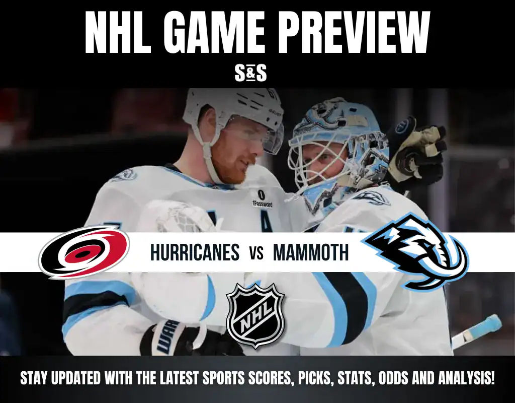 Utah Mammoth vs Carolina Hurricanes Picks and Predictions