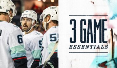 Kraken (21-15-8) at Devils (23-21-2) | 4:00 p.m.