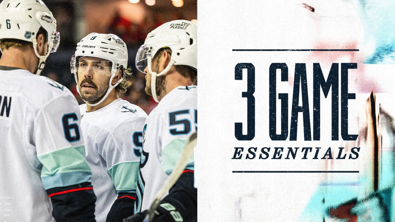 Kraken (21-15-8) at Devils (23-21-2) | 4:00 p.m.