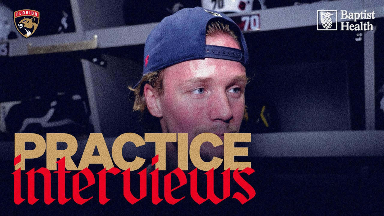 Practice: Boqvist 1/14/26 | Florida Panthers