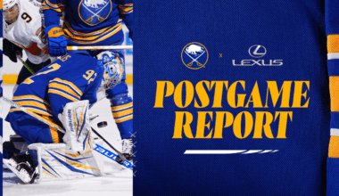 Sabres' home winning streak snapped in tight loss to Panthers