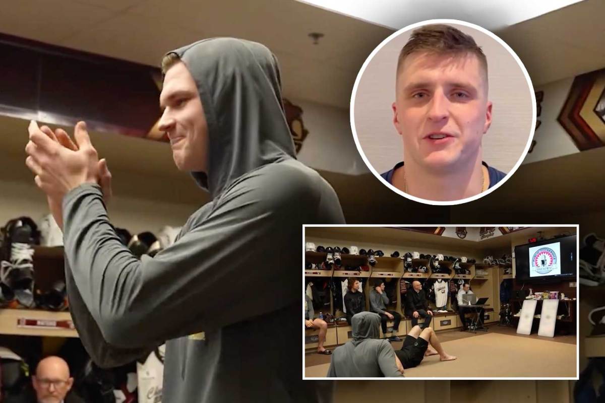 Ilya Protas learns he’s a 2026 AHL All-Star from his older brother Aliaksei: ‘I’m so proud of you’