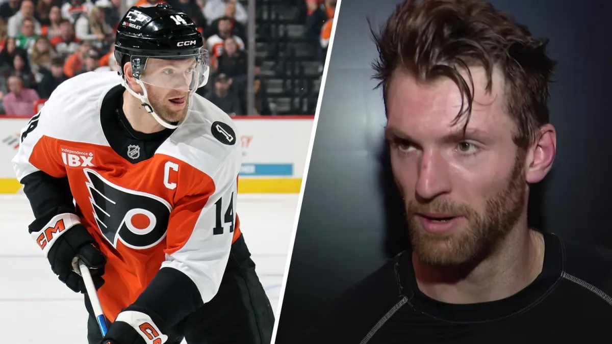 Watch Sean Couturier reflect on Flyers’ bad loss to Rangers – NBC Sports Philadelphia