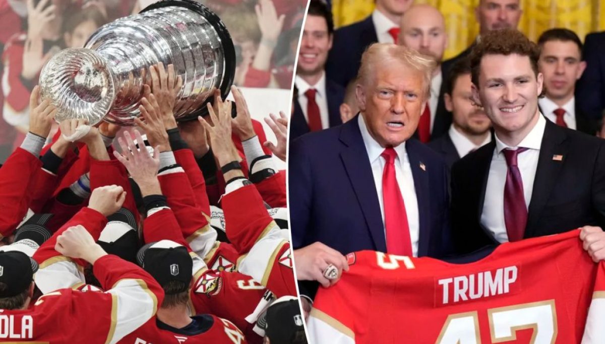 Stanley Cup champions Florida Panthers honored at the White House