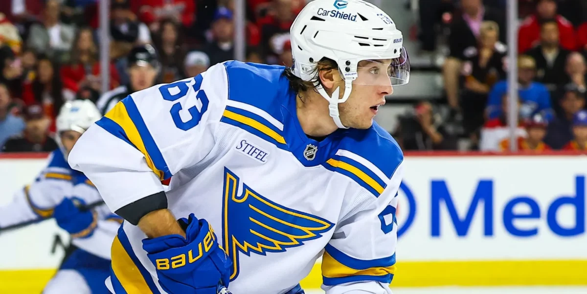 Jake Neighbours St. Louis Blues