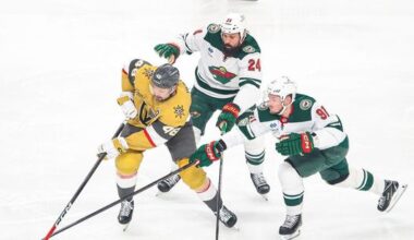 Tomas Hertl join Milan-bound group of Golden Knights