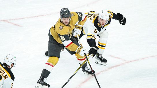 Golden Knights begin northeast trek against Bruins