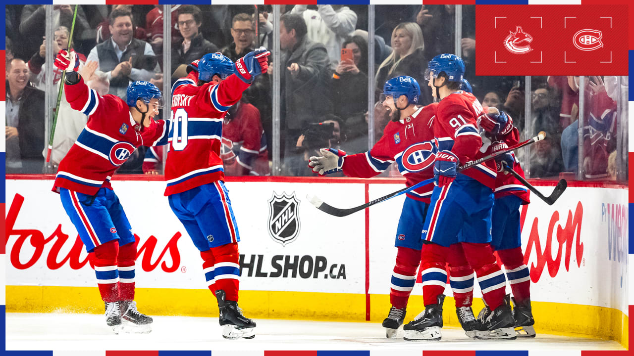 VAN@MTL: Game recap  | Montréal Canadiens