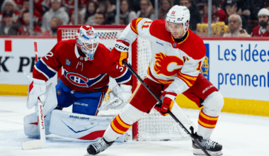 Flames Suffer Setback In Montreal