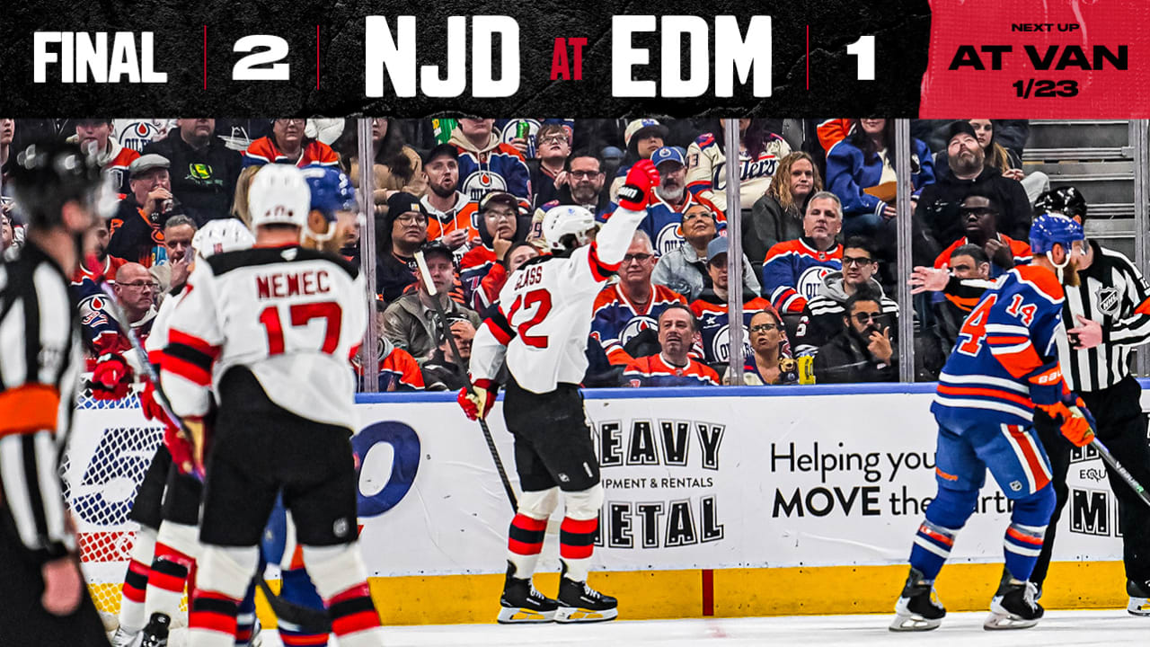 Devils Sweep Alberta | GAME STORY