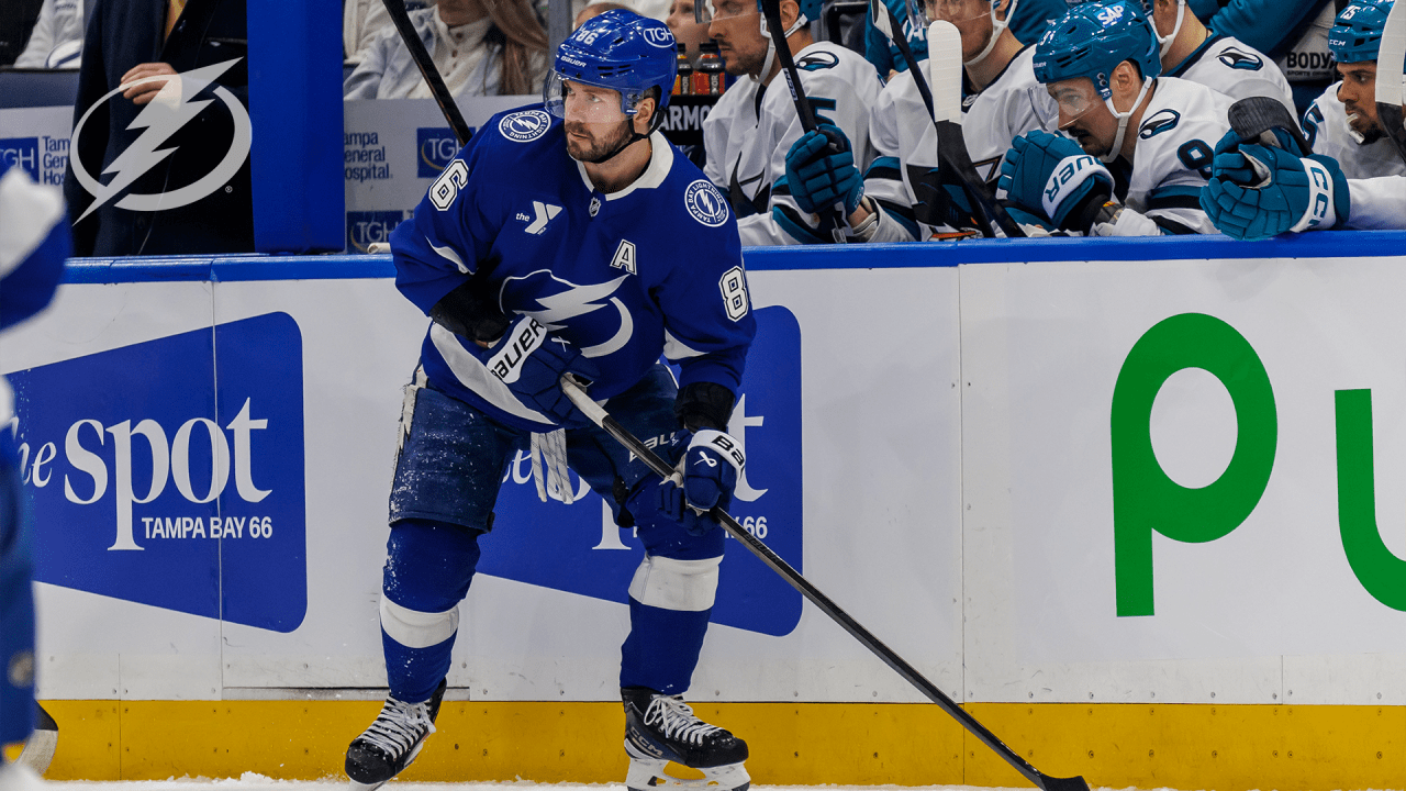Lightning F Nikita Kucherov named the NHL's Second Star of the Week