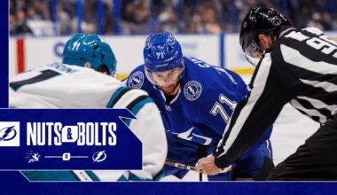 Nuts & Bolts: A quick stop at home to host the Sharks