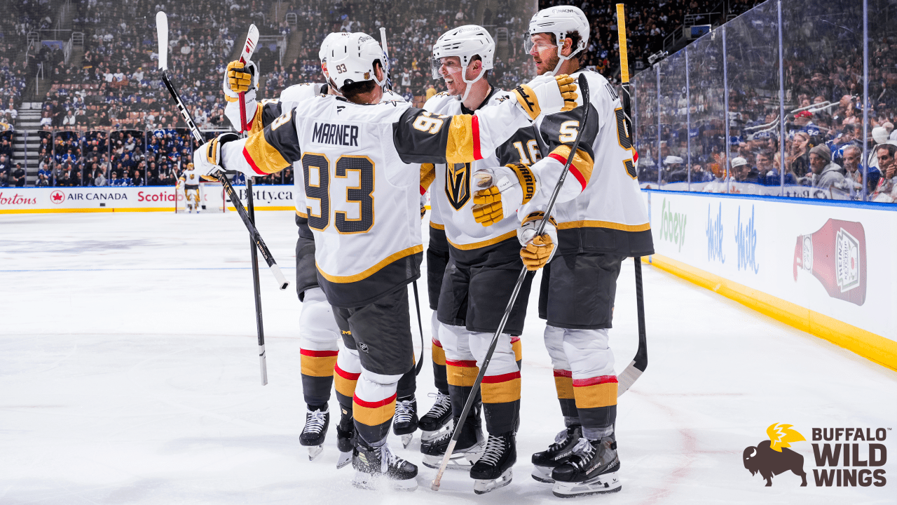 Golden Knights Double Up Maple Leafs, 6-3