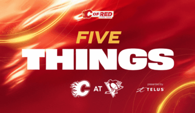 5 Things - Flames @ Penguins