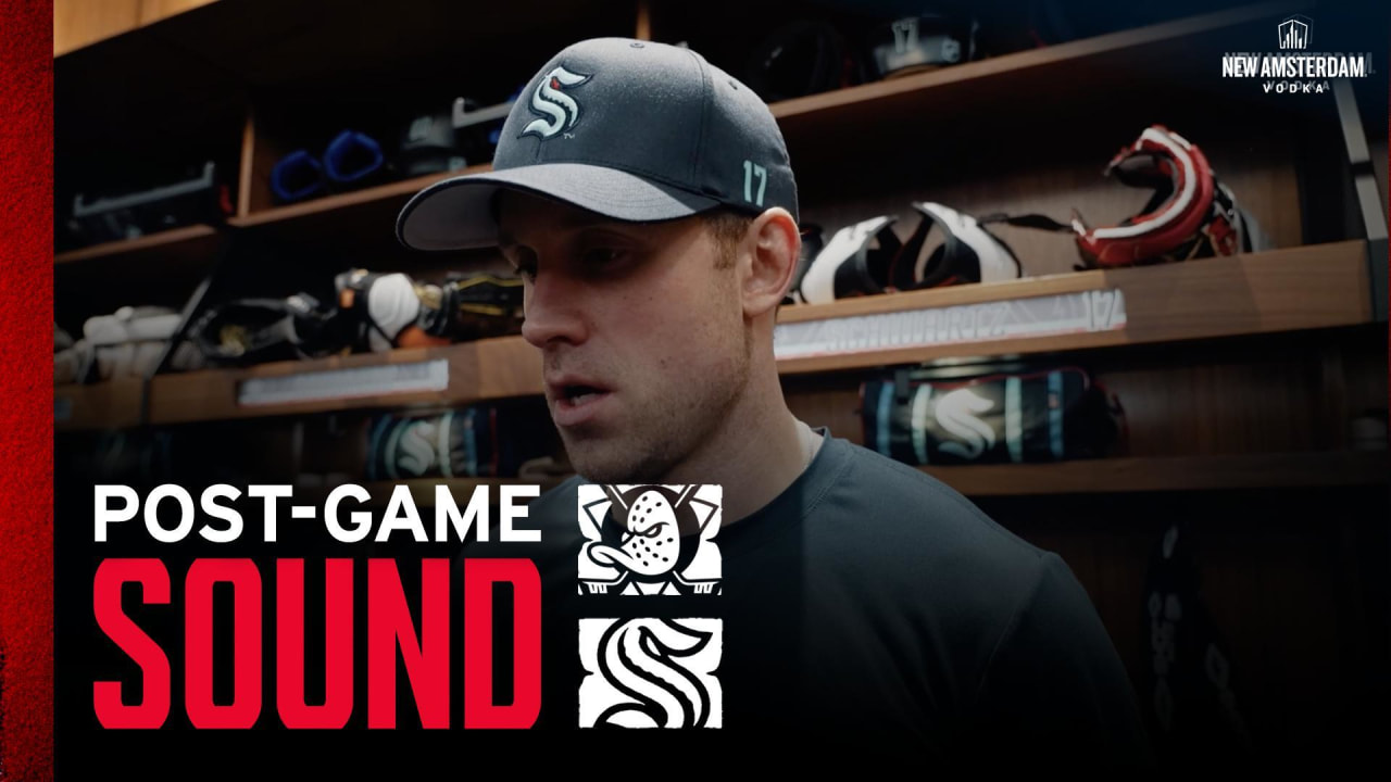 POST-GAME SOUND | Schwartz | Seattle Kraken
