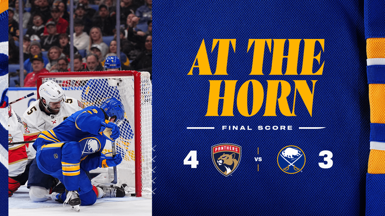 At the Horn | Panthers 4 - Sabres 3