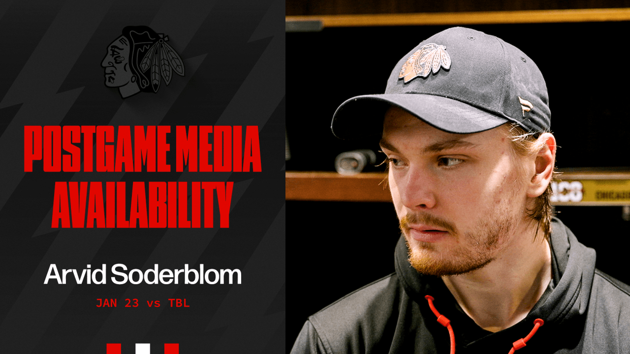 Soderblom on Performance | Chicago Blackhawks