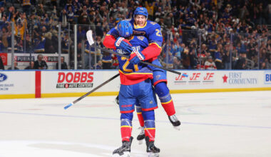 Snuggerud breaks tie with 9 seconds left, Blues defeat Panthers to end 5-game skid