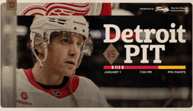 PREVIEW: Red Wings kick off 2026 with an Eastern Conference matchup in Pittsburgh on Thursday