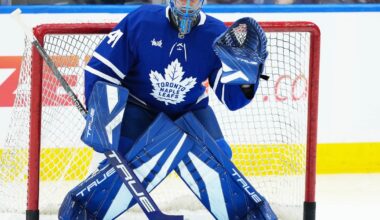 Toronto Maple Leafs goalie injured for months but there's finally good news