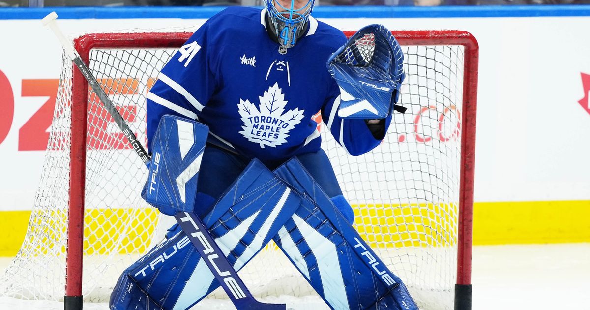 Toronto Maple Leafs goalie injured for months but there's finally good news