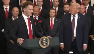 Florida Panthers lose 9-1 to Carolina Hurricanes in game after White House visit