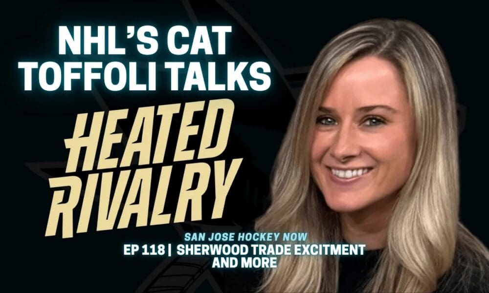 Cat Toffoli Talks "Heated Rivalry"! | Excitement for Sharks' Sherwood Trade