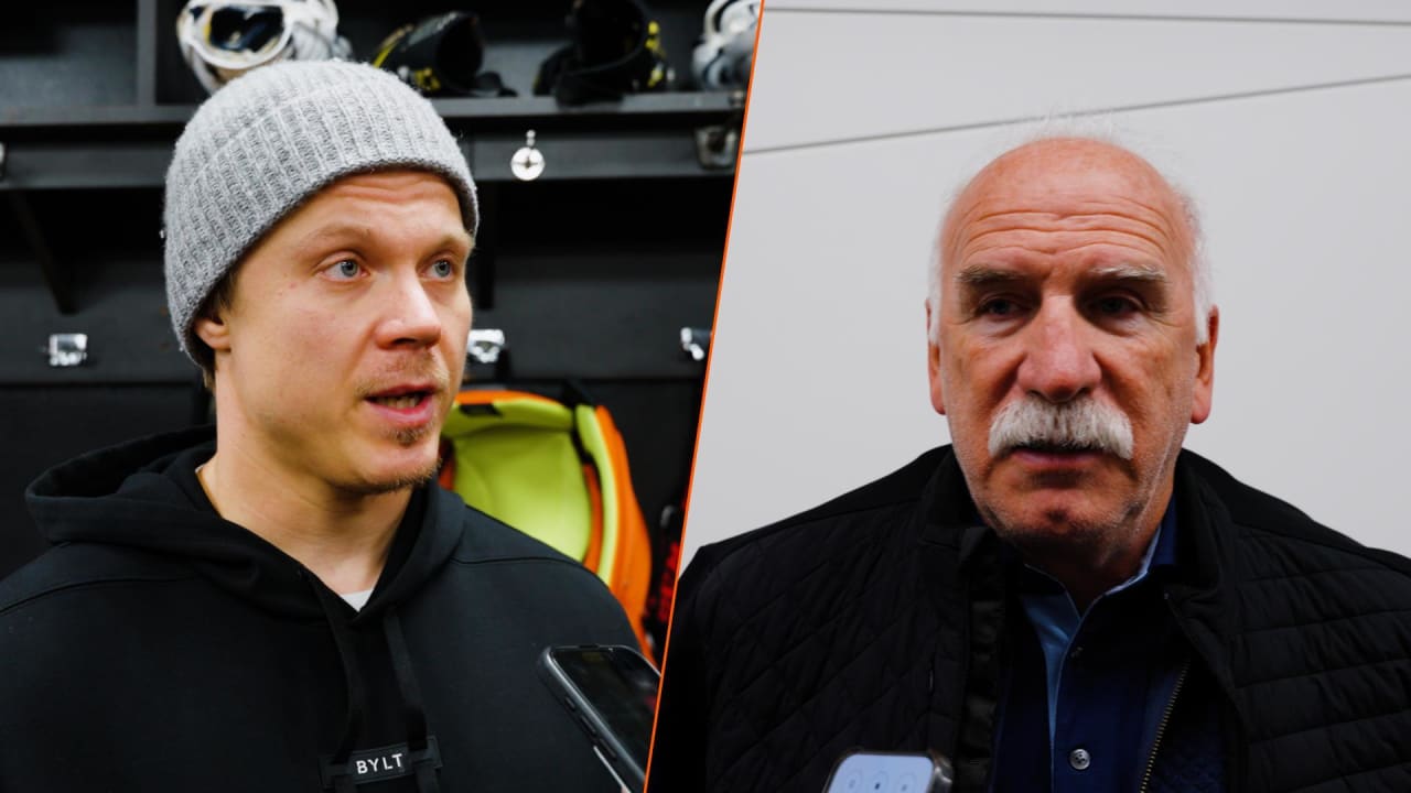 Morning Skate 1.29.26: Interviews | Anaheim Ducks