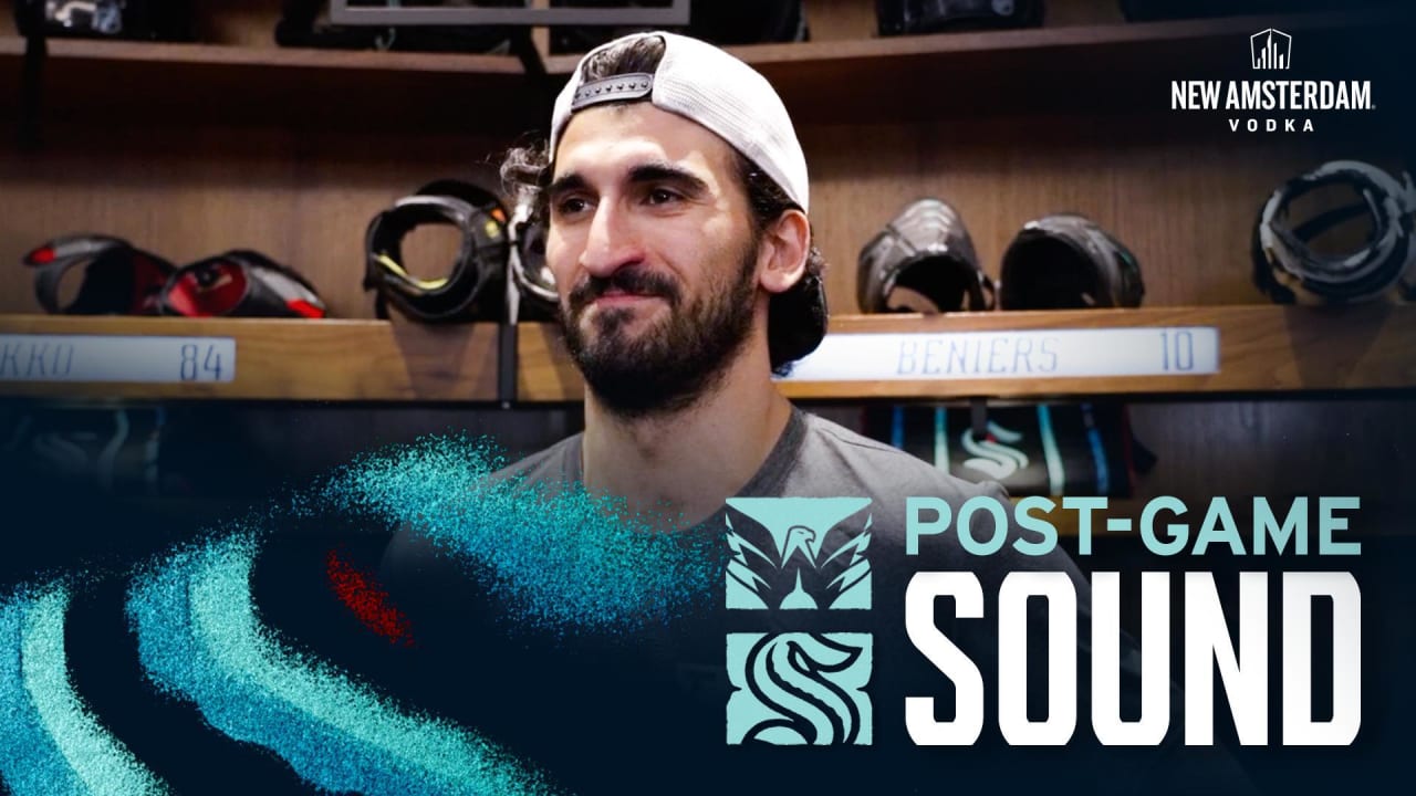 POST-GAME SOUND | Beniers | Seattle Kraken