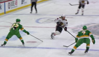 Donato Left All Alone | Chicago Blackhawks