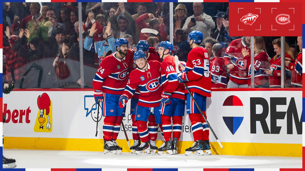 MIN@MTL: Game recap | Montréal Canadiens