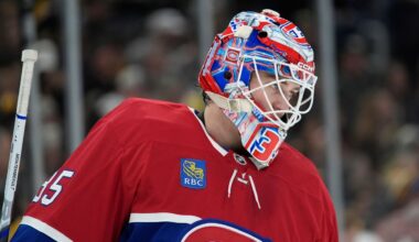 Another sudden collapse raises questions about Canadiens' Montembeault