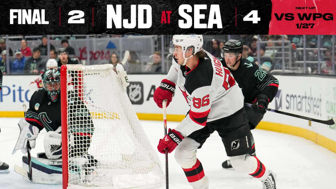Devils Fall Short in Seattle | GAME STORY