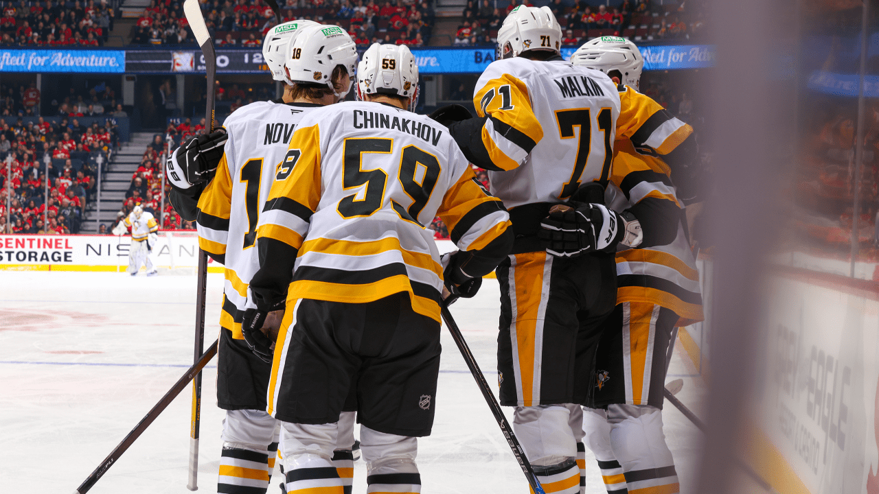 Malkin, Novak each has 2 points, Penguins defeat Flames