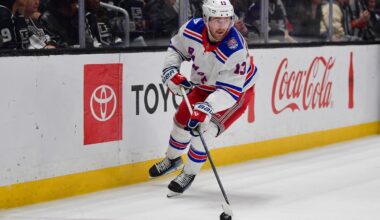 Alexis Lafreniere in unlikely Rangers position after struggles