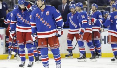 Rangers proving they're gutless and easy pickings for rest of NHL