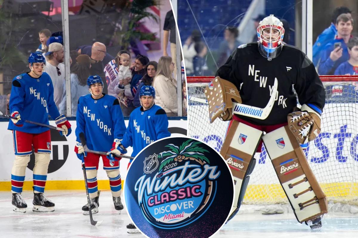 Banged-up Rangers ready to take on Panthers in Winter Classic